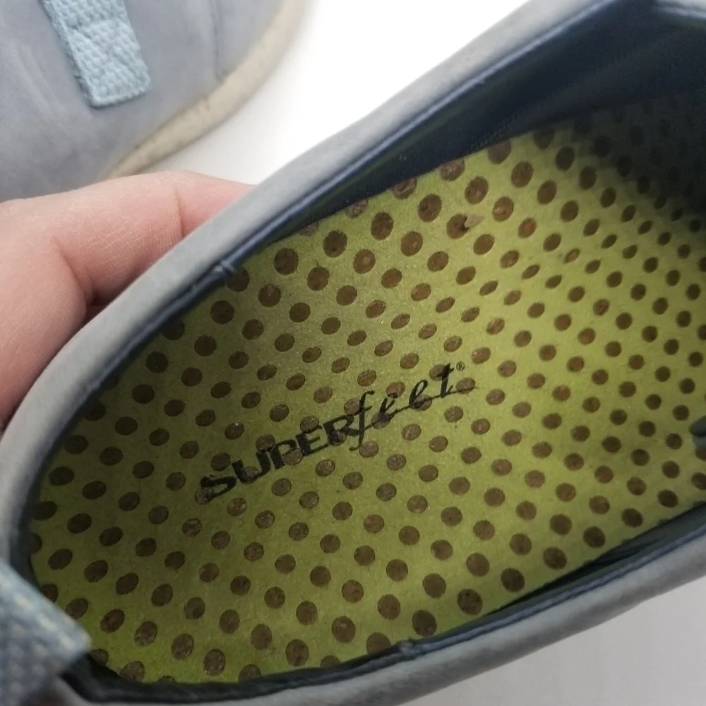 Superfeet upper perforated